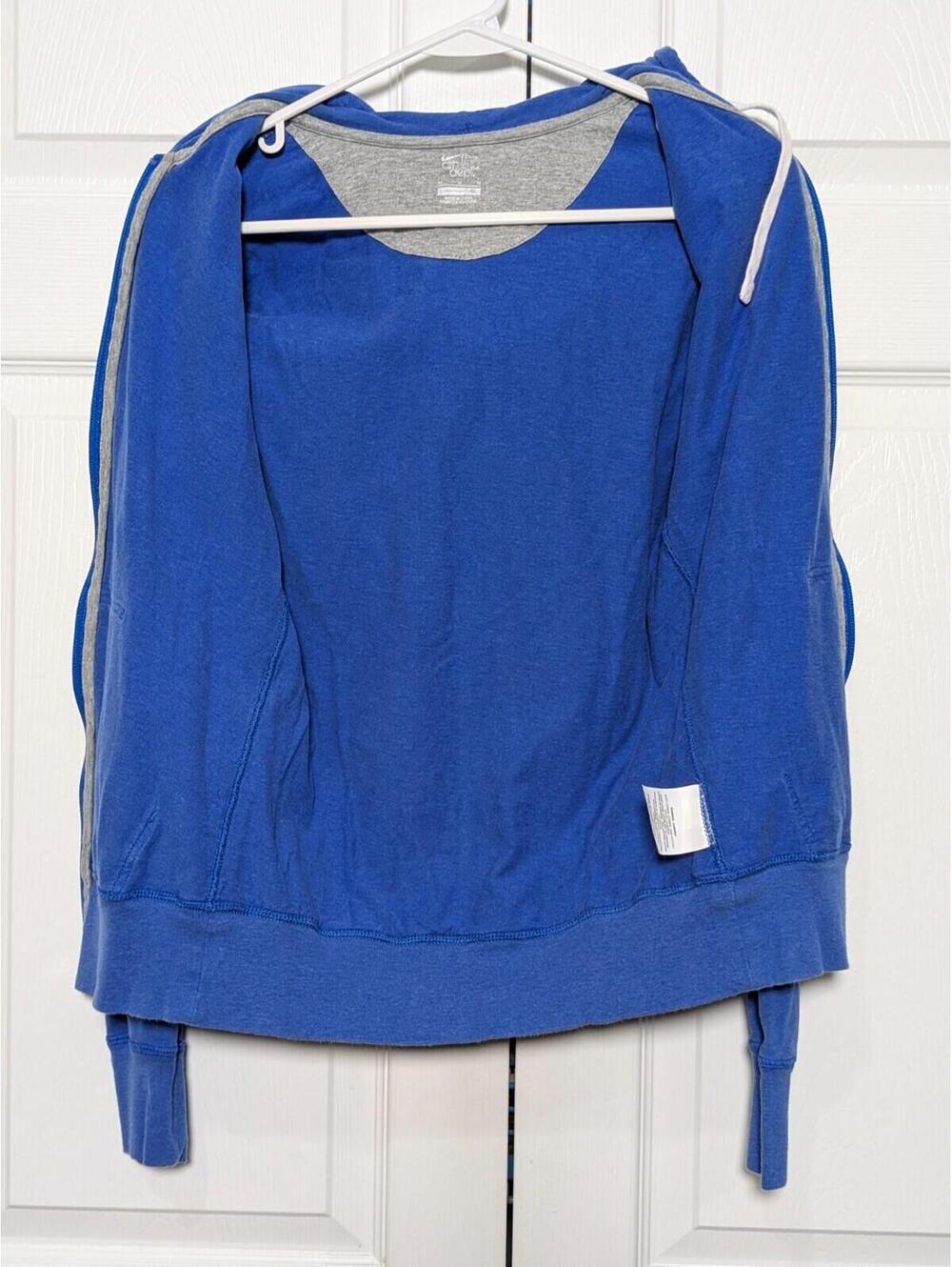 Nike Women's The Athletic Dept. Blue Vintage 2005 Hoodie, Cotton, Medium, Fitted - Picture 9 of 13